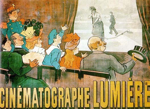 Première projection des frères Lumière à Paris (1895)